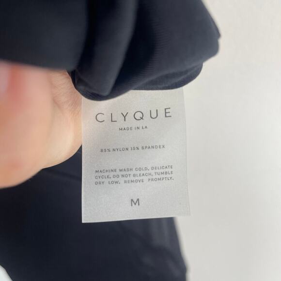 CLYQUE x Revolve Thong Bodysuit Backless in Black Size Medium - Picture 5 of 5